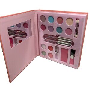 Claires Makeup Palette Panda Themed Eyeshadow Blusher & Lip Gloss Kit Ages 7-12